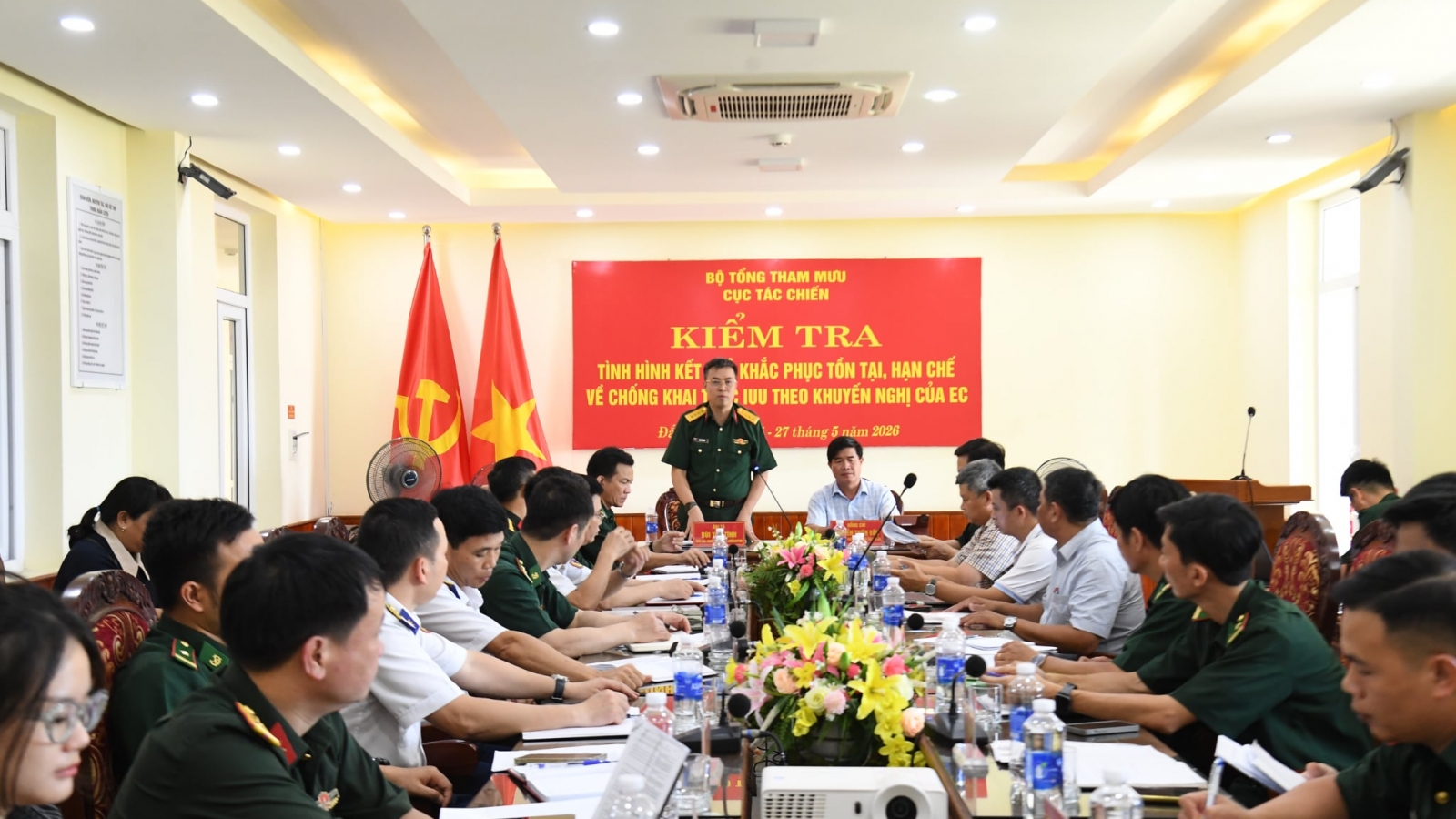 Bộ Tổng Tham mưu kiểm tra công tác chống khai thác IUU tại Đắk Lắk